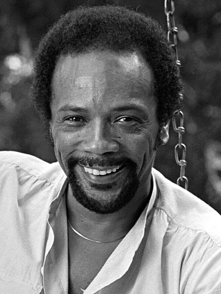 Quincy Jones 8.5 x 11 Black & White Photograph Art Print Photo Picture Collectibles:Photographic Images:Photographs Style Your Walls